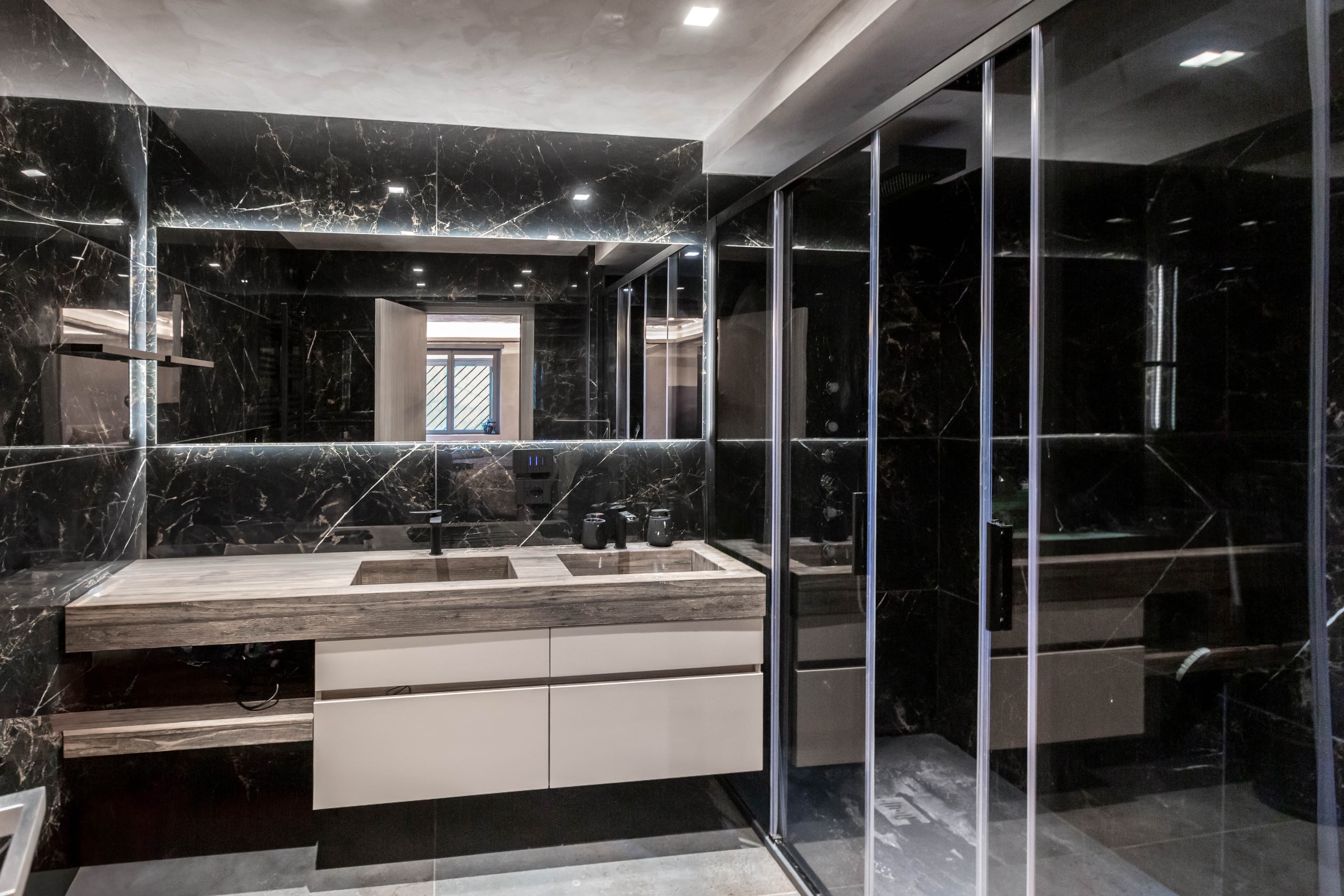 A private suite in Cortina d'Ampezzo.