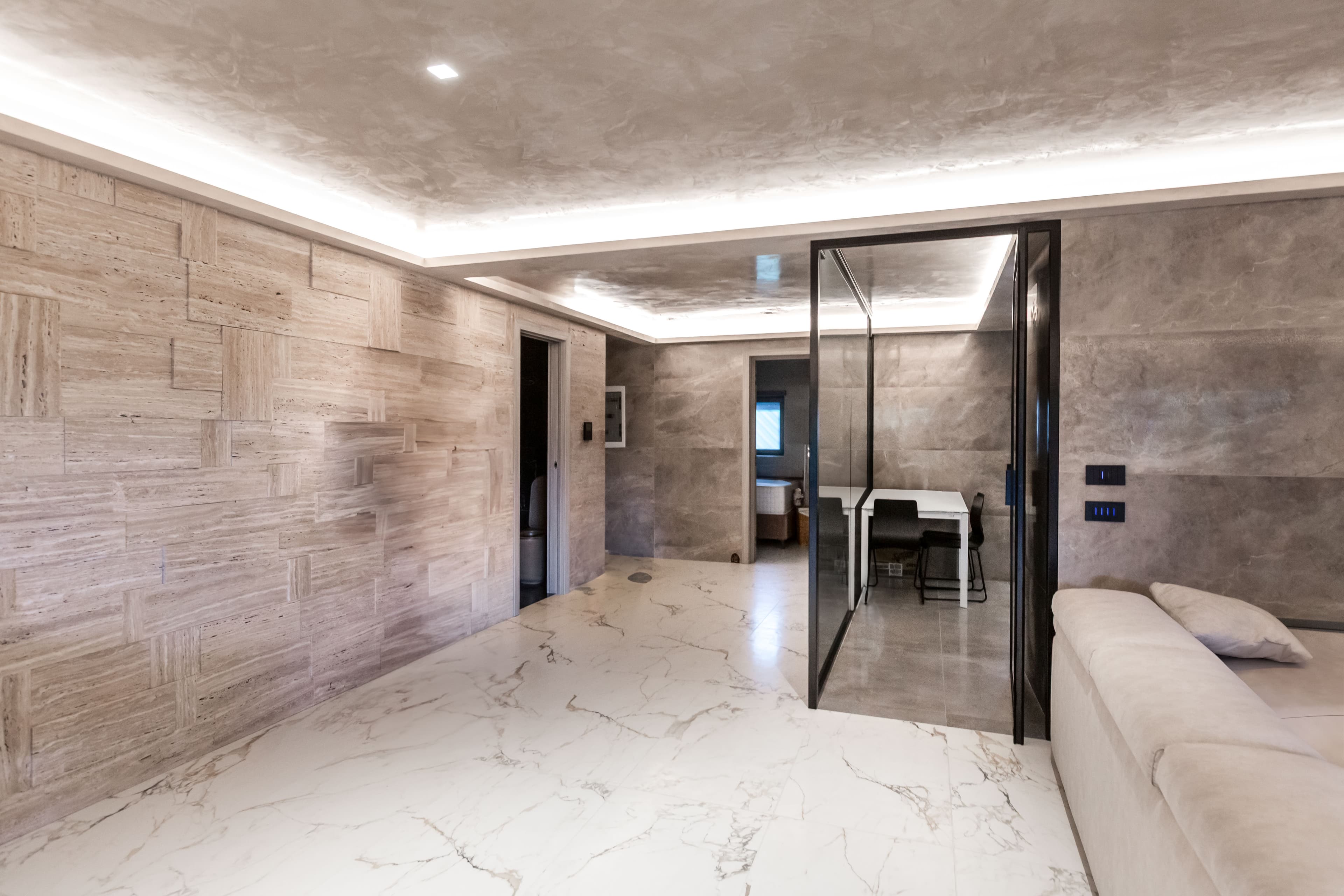A private suite in Cortina d'Ampezzo.