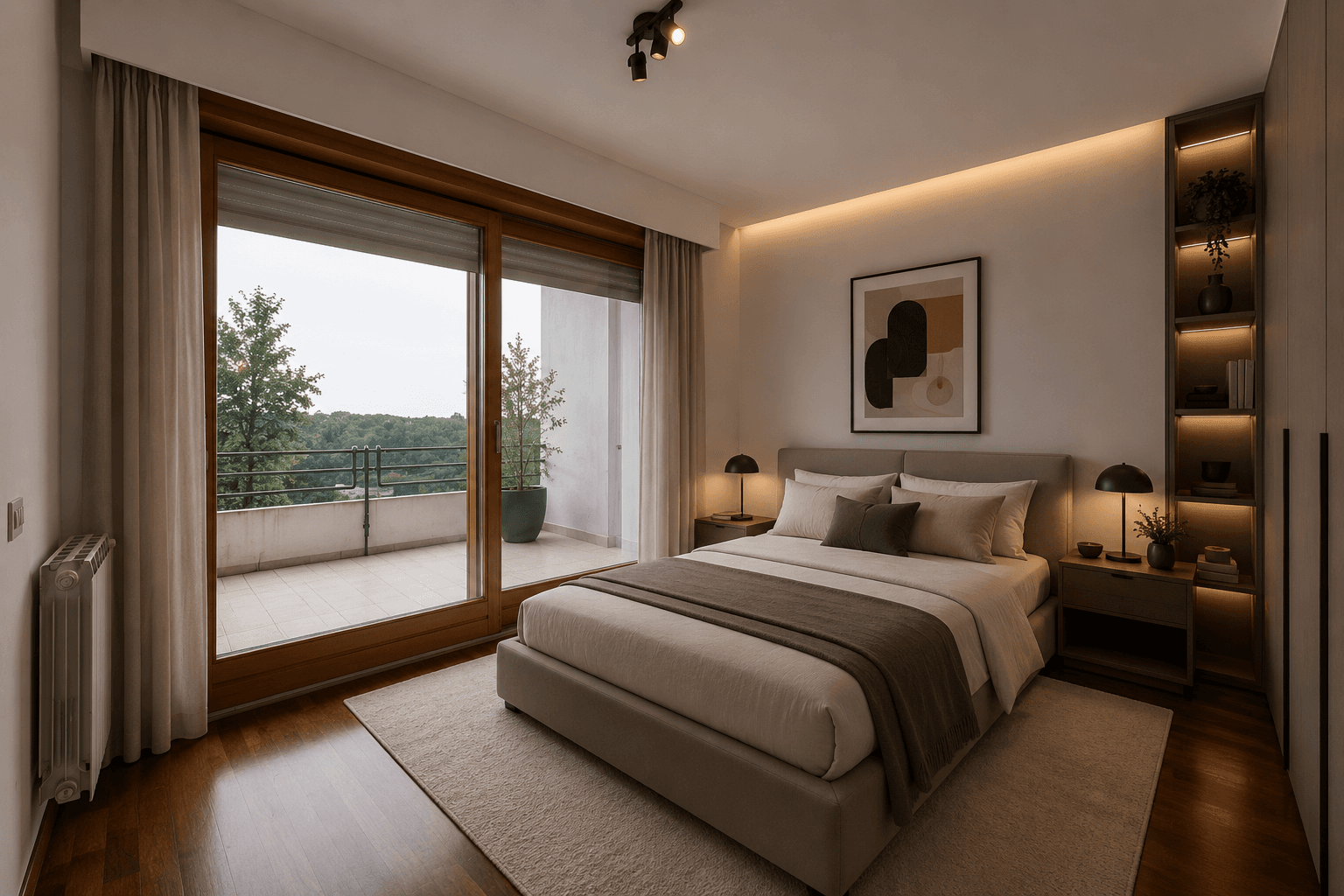 Penthouse con piscina privata