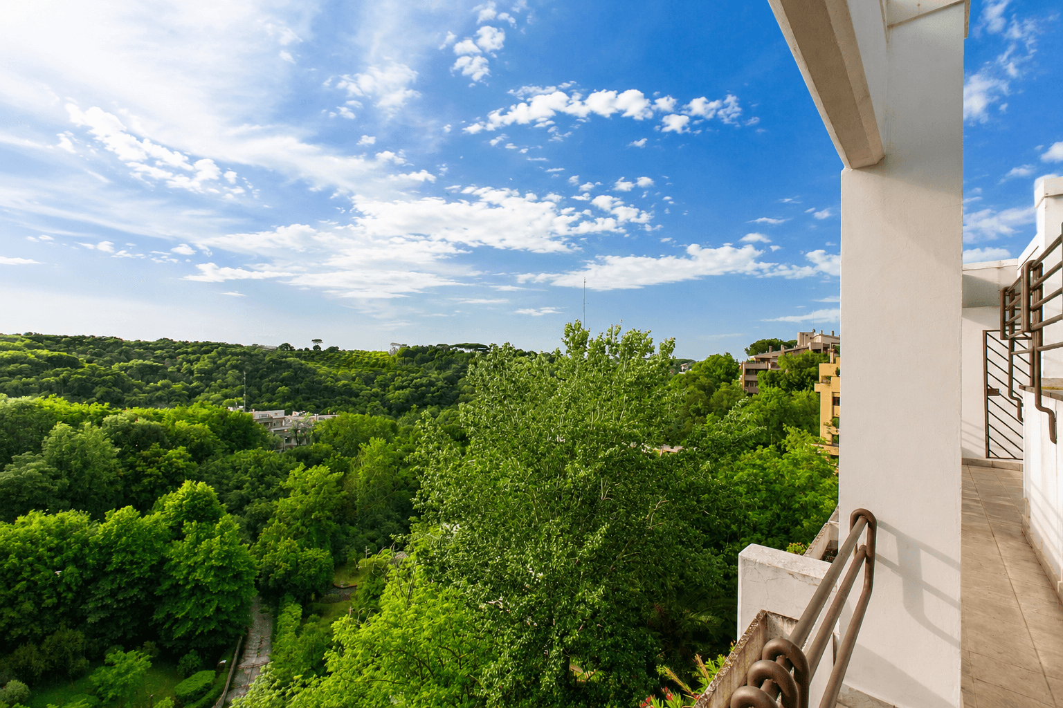 Penthouse con piscina privata