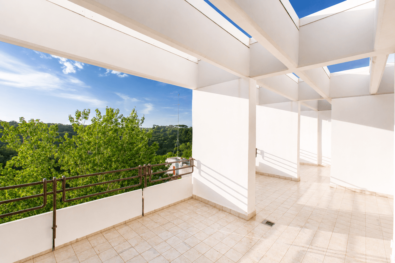 Penthouse con piscina privata